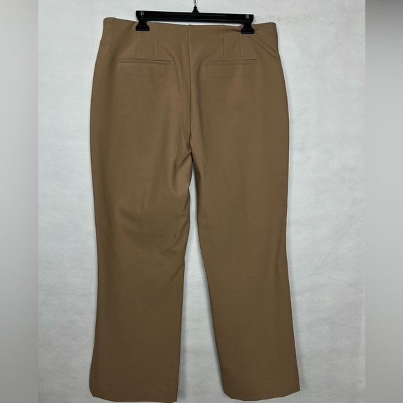 RAchel Zoe Tan Dress Pants high waisted size 14 - Picture 5 of 10